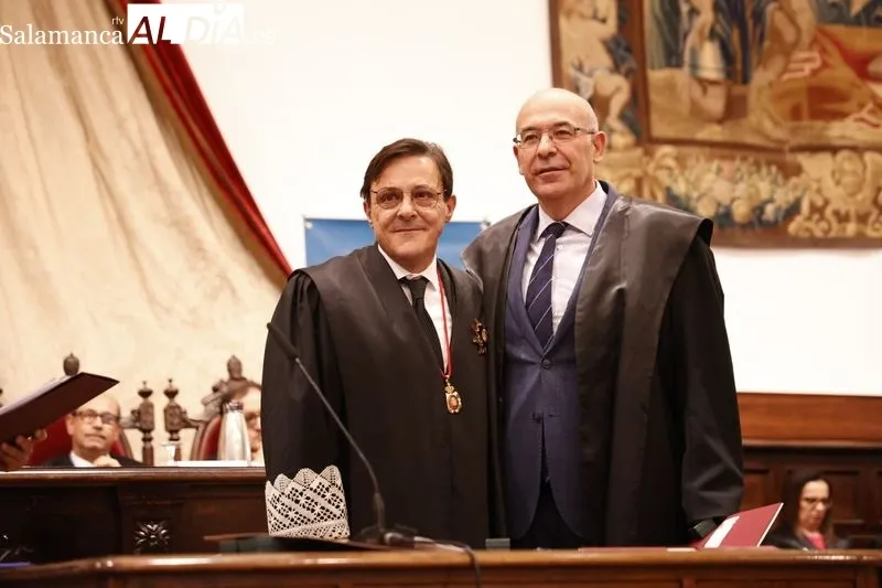 Acto del Colegio de Abogados de Salamanca en el Paraninfo. Foto de David Sañudo