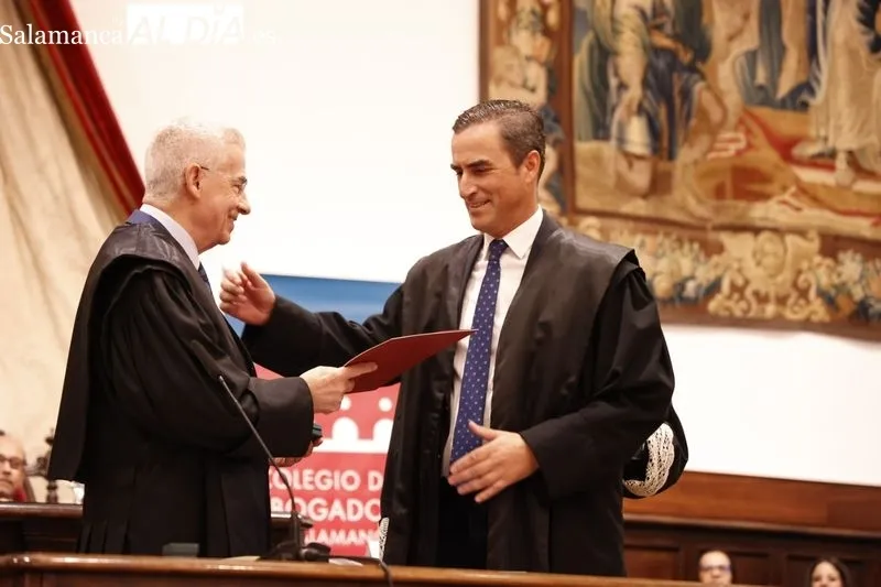 Acto del Colegio de Abogados de Salamanca en el Paraninfo. Foto de David Sañudo