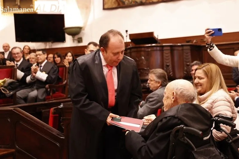 Acto del Colegio de Abogados de Salamanca en el Paraninfo. Foto de David Sañudo