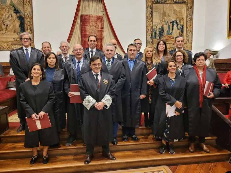 Acto del Colegio de Abogados de Salamanca en el Paraninfo. Foto Colegio de Abogados de Salamanca