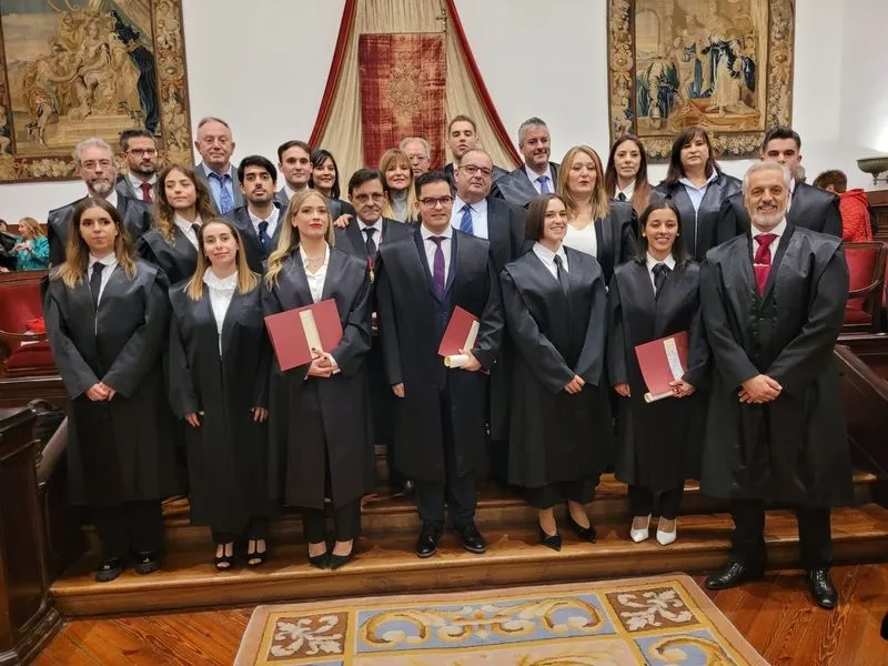 Acto del Colegio de Abogados de Salamanca en el Paraninfo. Foto Colegio de Abogados de Salamanca