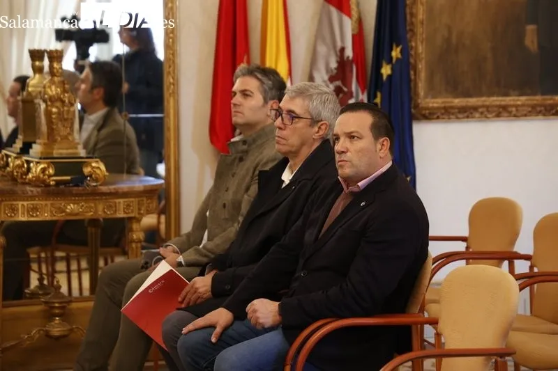 Presentación en el Ayuntamiento de las actividades de calle del IV Foro del Ibérico y la Gastroibérico Week. Foto de David Sañudo