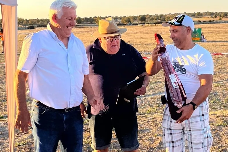 Por segundo año consecutivo, Dámaso Franco se proclama ganador de la tirada al plato en Villar de Peralonso