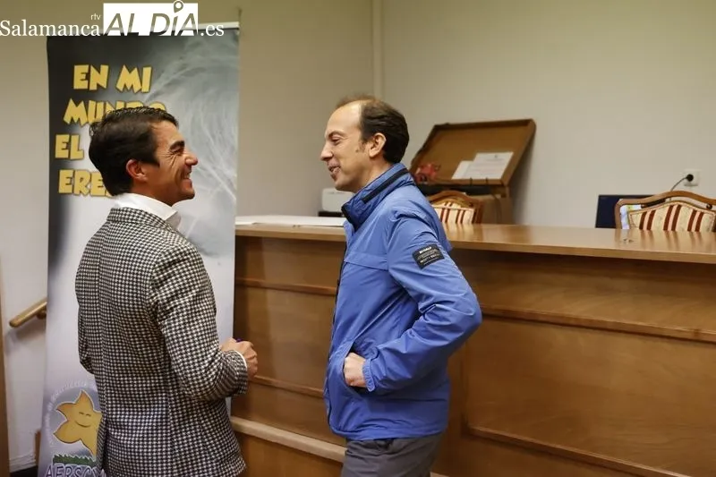 Presentación en el Casino de Salamanca de las cuentas del IV Festival Solidario Domingo-López -Chaves, a favor de AERSCYL. Foto de David Sañudo