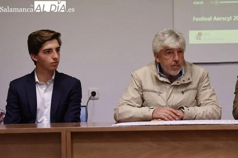 Presentación en el Casino de Salamanca de las cuentas del IV Festival Solidario Domingo-López -Chaves, a favor de AERSCYL. Foto de David Sañudo