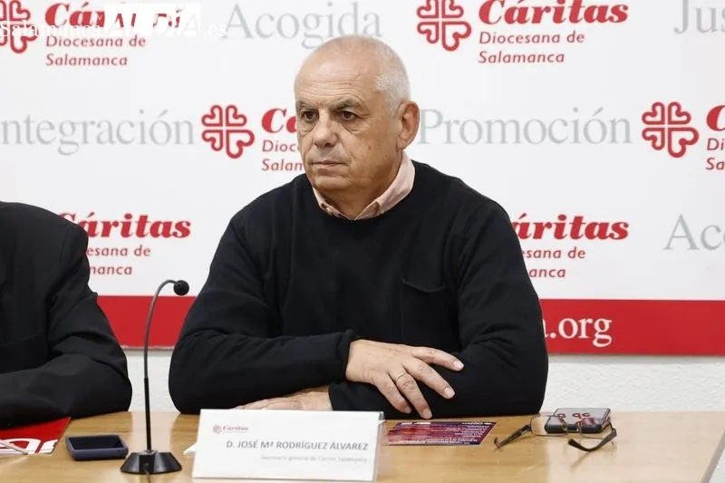 Presentación de los actos del 60 aniversario de Cáritas Salamanca. Foto de David Sañudo
