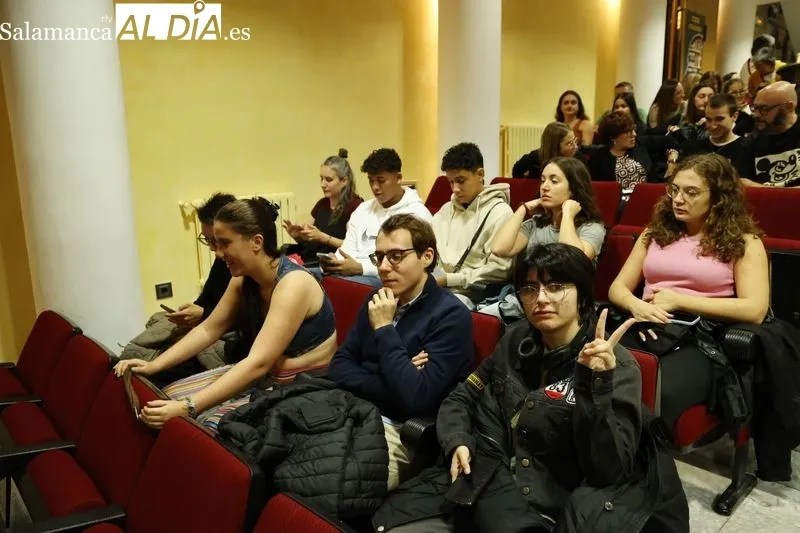 Inauguración de la sexta edición de ‘Think tank. Hacia una educación equitativa’, en la Cámara de Comercio de Salamanca. Foto de David Sañudo