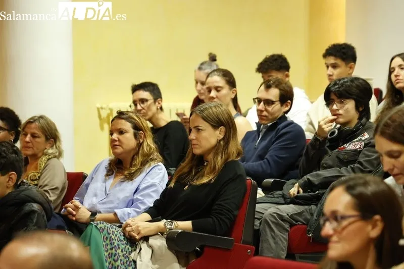 Inauguración de la sexta edición de ‘Think tank. Hacia una educación equitativa’, en la Cámara de Comercio de Salamanca. Foto de David Sañudo