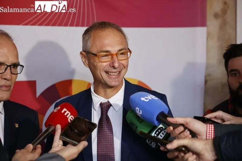 Congreso Internacional Derecho del Fútbol, organizado por la federación autonómica y celebrado en el Colegio Fonseca de la Universidad de Salamanca. Foto de David Sañudo