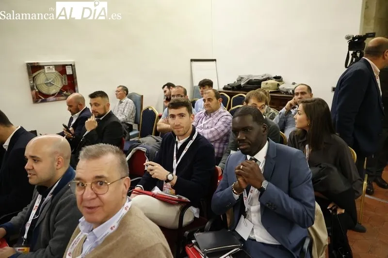 Congreso Internacional Derecho del Fútbol, organizado por la federación autonómica y celebrado en el Colegio Fonseca de la Universidad de Salamanca. Foto de David Sañudo
