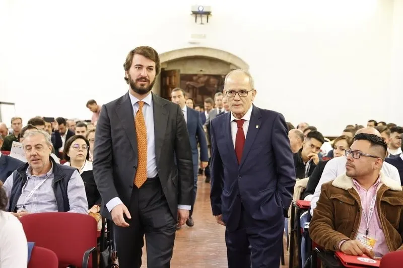 Congreso Internacional Derecho del Fútbol, organizado por la federación autonómica y celebrado en el Colegio Fonseca de la Universidad de Salamanca. Foto de David Sañudo