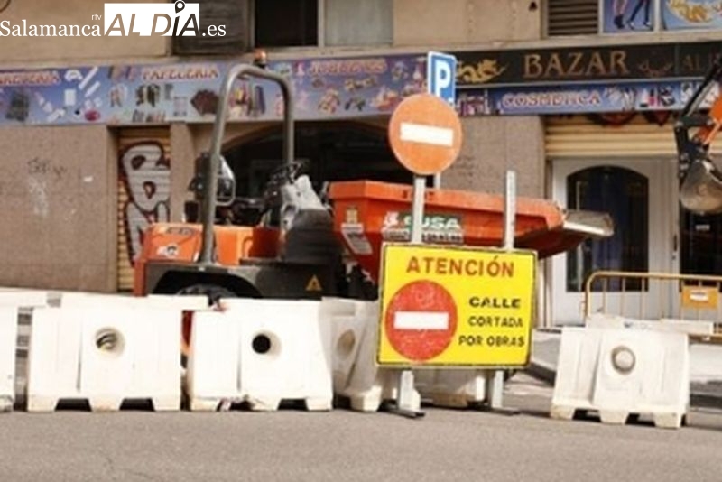 El tramo de la N-620 que estará cerrada al tráfico durante tres meses en Salamanca