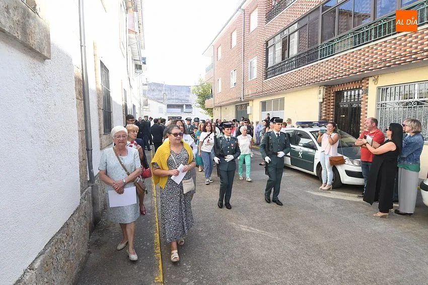 Foto 2 - Creciente asistencia a la solemne conmemoraci&oacute;n en Mir&oacute;briga de la patrona de la Benem&eacute;rita