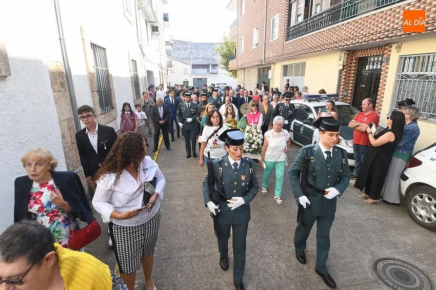 Foto 3 - Creciente asistencia a la solemne conmemoraci&oacute;n en Mir&oacute;briga de la patrona de la Benem&eacute;rita