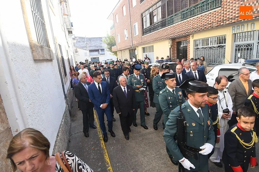 Foto 8 - Creciente asistencia a la solemne conmemoraci&oacute;n en Mir&oacute;briga de la patrona de la Benem&eacute;rita