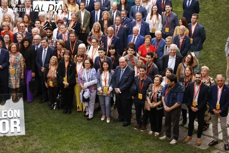 Inauguración del II Congreso Internacional de Casas Regionales de Castilla y León, en el Colegio Arzobispo Fonseca. Foto de David Sañudo