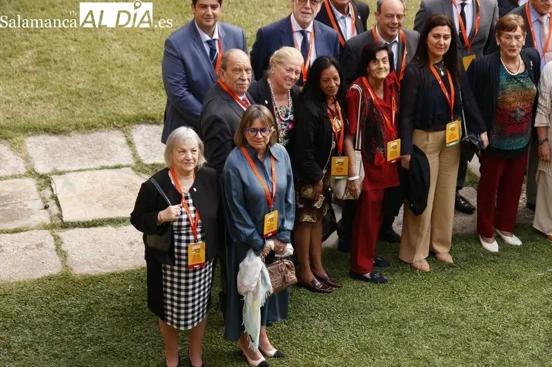 Inauguración del II Congreso Internacional de Casas Regionales de Castilla y León, en el Colegio Arzobispo Fonseca. Foto de David Sañudo