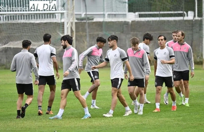 Entrenamiento de este martes del Salamanca UDS 