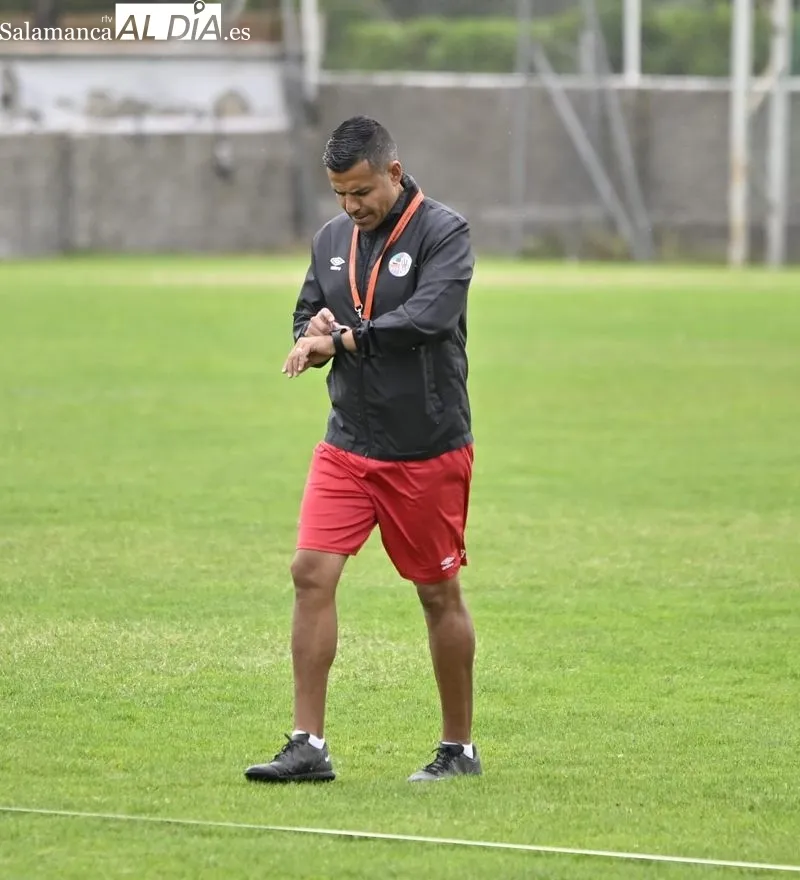 Entrenamiento de este martes del Salamanca UDS 