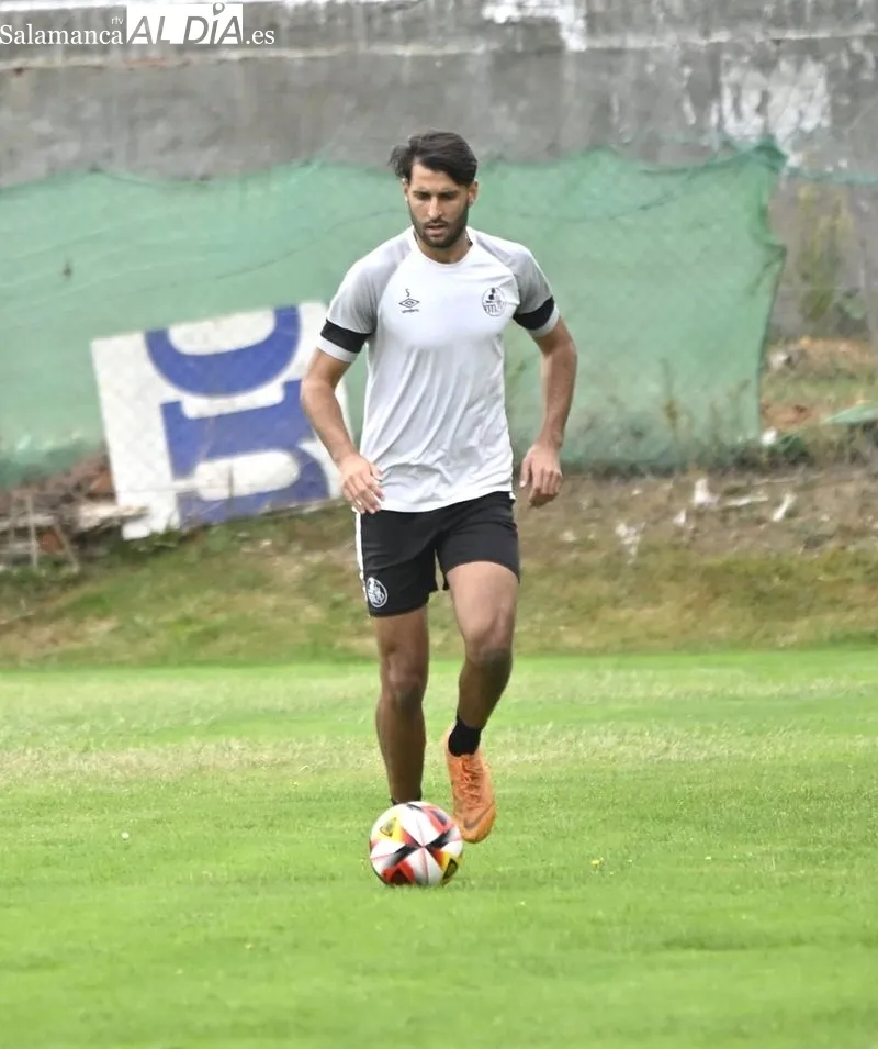 Entrenamiento de este martes del Salamanca UDS 