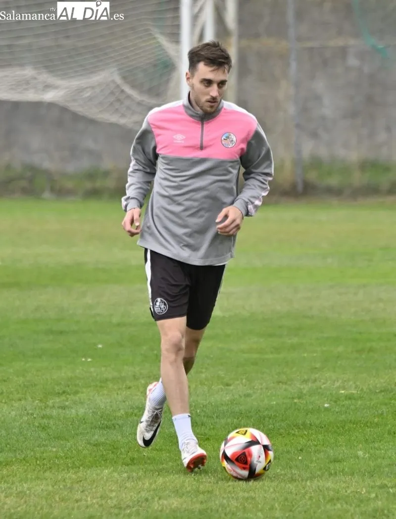 Entrenamiento de este martes del Salamanca UDS 