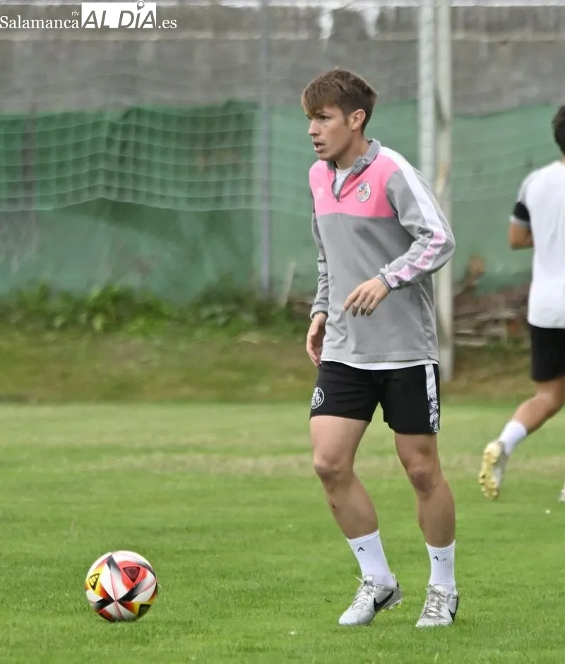 Entrenamiento de este martes del Salamanca UDS 