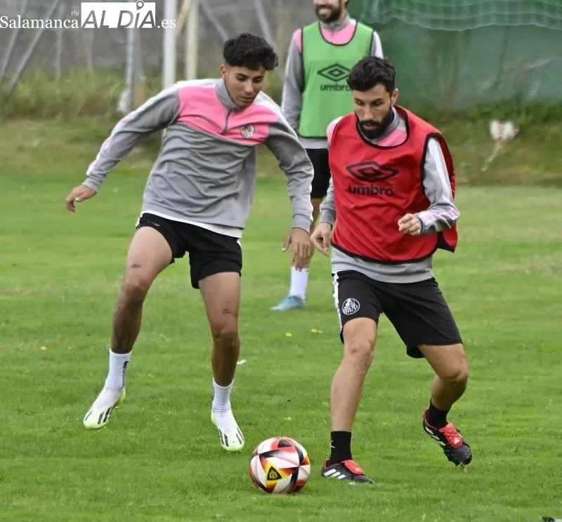 Entrenamiento de este martes del Salamanca UDS 