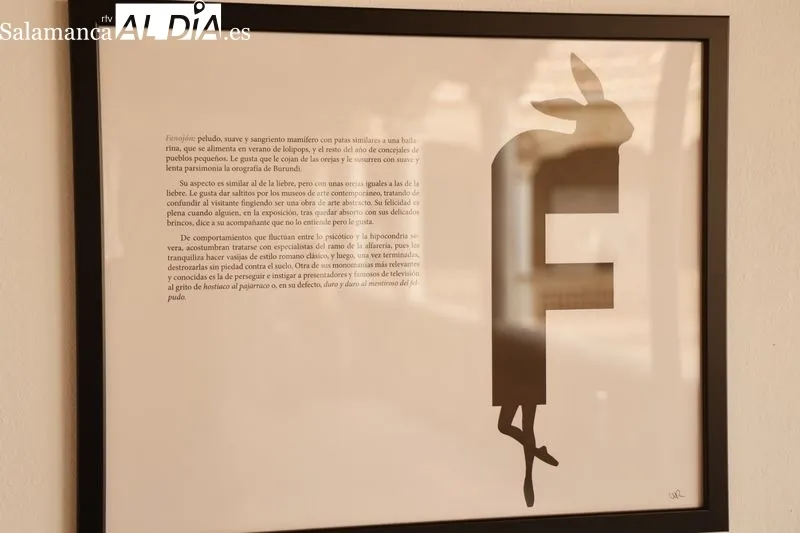 Exposición 'De grammatica animalis', en la Casa de las Conchas. Foto de David Sañudo