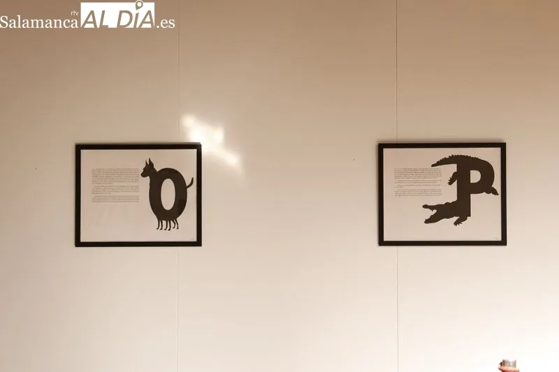 Exposición 'De grammatica animalis', en la Casa de las Conchas. Foto de David Sañudo