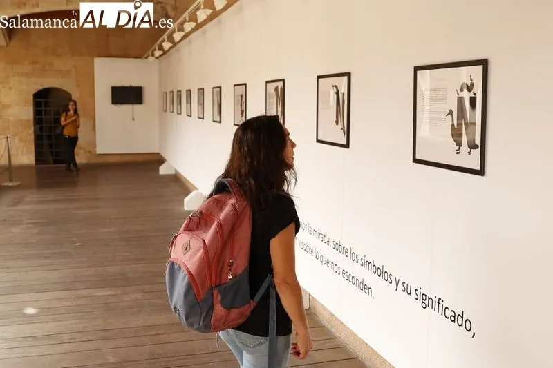 Exposición 'De grammatica animalis', en la Casa de las Conchas. Foto de David Sañudo