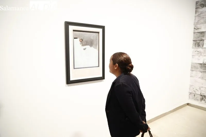 Inauguración de la exposición 'Blanco España' en el DA2. Foto de David Sañudo