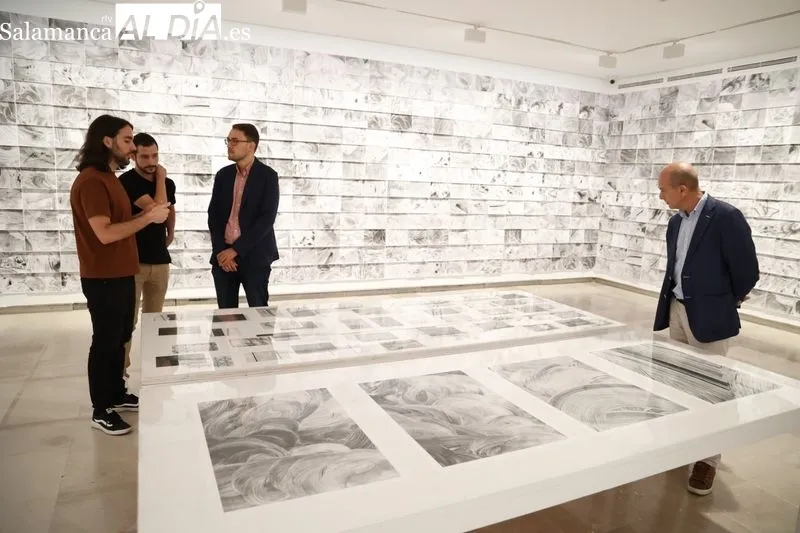 Inauguración de la exposición 'Blanco España' en el DA2. Foto de David Sañudo