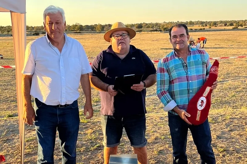 Por segundo año consecutivo, Dámaso Franco se proclama ganador de la tirada al plato en Villar de Peralonso