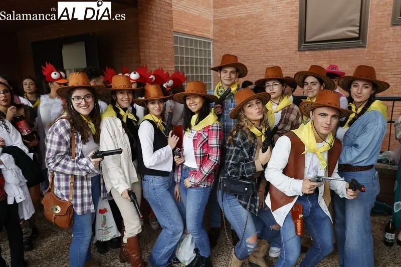 Fiestas de la Facultad de Medicina de Salamanca. Foto de David Sañudo