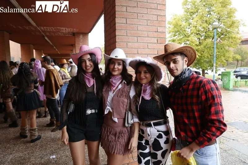 Fiestas de la Facultad de Medicina de Salamanca. Foto de David Sañudo
