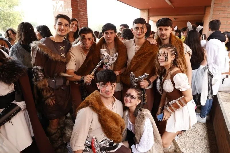 Fiestas de la Facultad de Medicina de Salamanca. Foto de David Sañudo