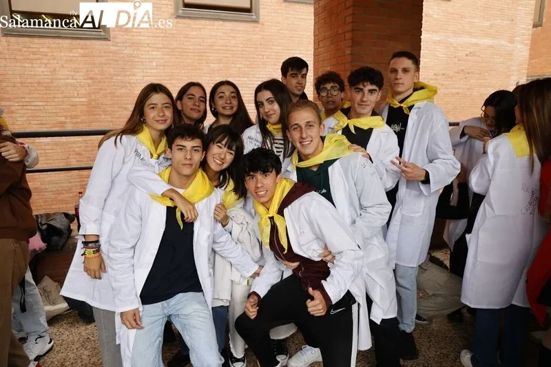Fiestas de la Facultad de Medicina de Salamanca. Foto de David Sañudo