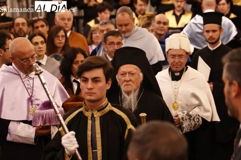 Ceremonia de Investidura como doctor honoris causa de su Santidad Bartolomé I, patriarca ecuménico. Foto de David Sañudo