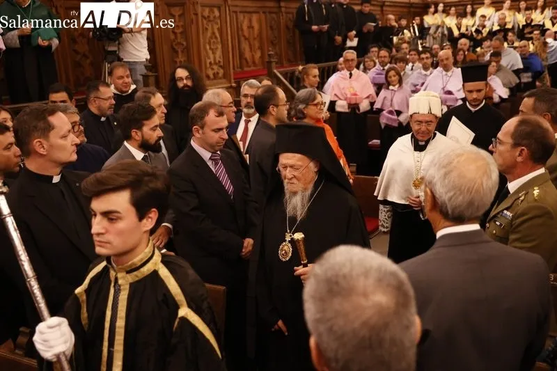 Ceremonia de Investidura como doctor honoris causa de su Santidad Bartolomé I, patriarca ecuménico. Foto de David Sañudo