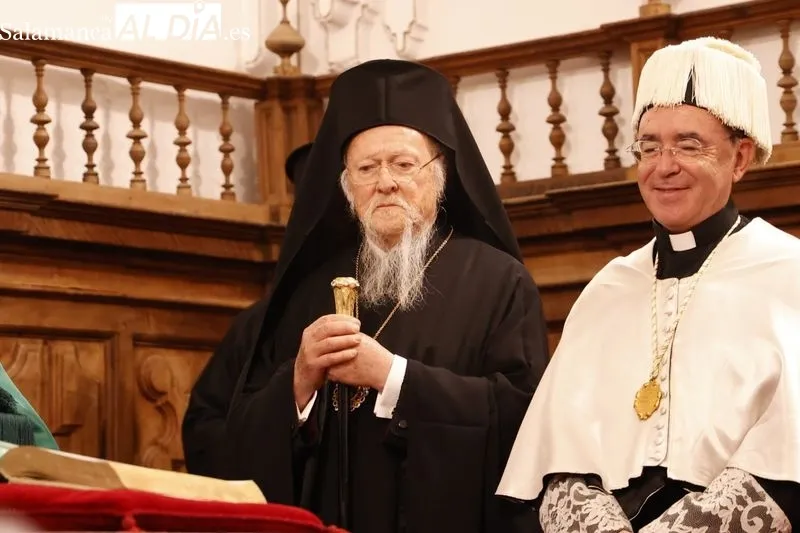 Ceremonia de Investidura como doctor honoris causa de su Santidad Bartolomé I, patriarca ecuménico. Foto de David Sañudo