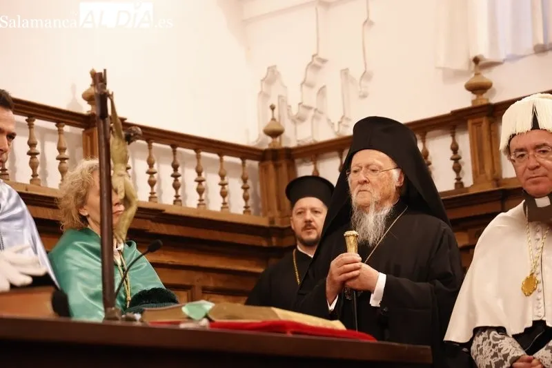 Ceremonia de Investidura como doctor honoris causa de su Santidad Bartolomé I, patriarca ecuménico. Foto de David Sañudo