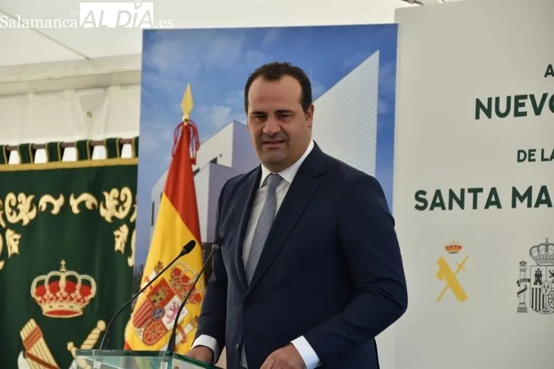 Inauguración del nuevo cuartel de la Guardia Civil en Santa Marta de Tormes. Foto de Vanesa Martins