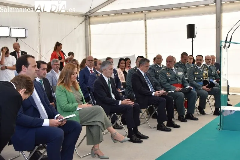 Inauguración del nuevo cuartel de la Guardia Civil en Santa Marta de Tormes. Foto de Vanesa Martins