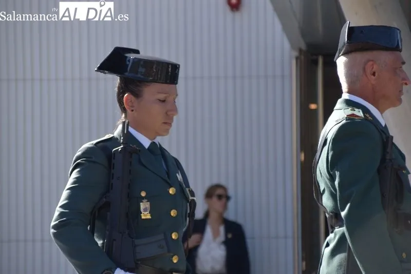 Inauguración del nuevo cuartel de la Guardia Civil en Santa Marta de Tormes. Foto de Vanesa Martins