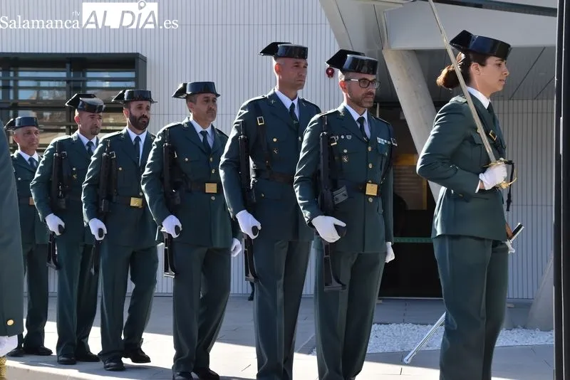 Inauguración del nuevo cuartel de la Guardia Civil en Santa Marta de Tormes. Foto de Vanesa Martins