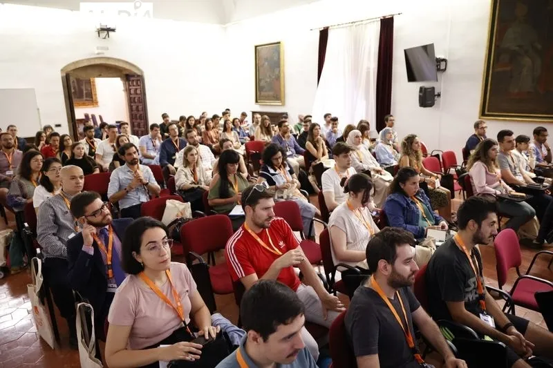 Inauguración de las terceras Jornadas de Jóvenes Investigadores organizadas por INNOVA-Salamanca en el Colegio Fonseca. Foto de David Sañudo