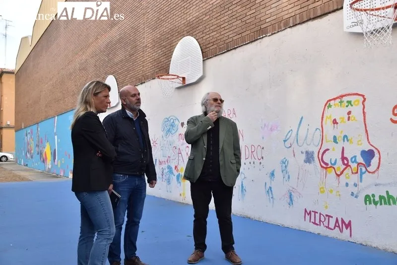Estreno de la renovación de la zona de juegos infantiles de Ciudad Jardín. Foto de Vanesa Martins