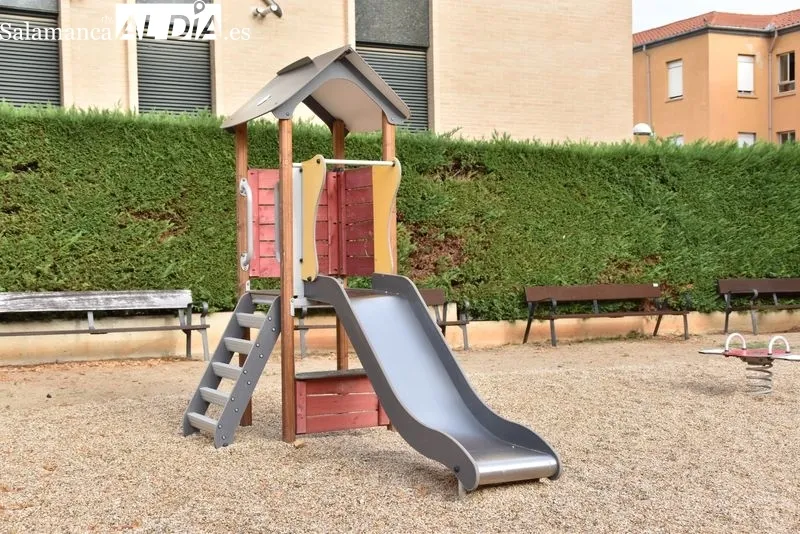 Estreno de la renovación de la zona de juegos infantiles de Ciudad Jardín. Foto de Vanesa Martins