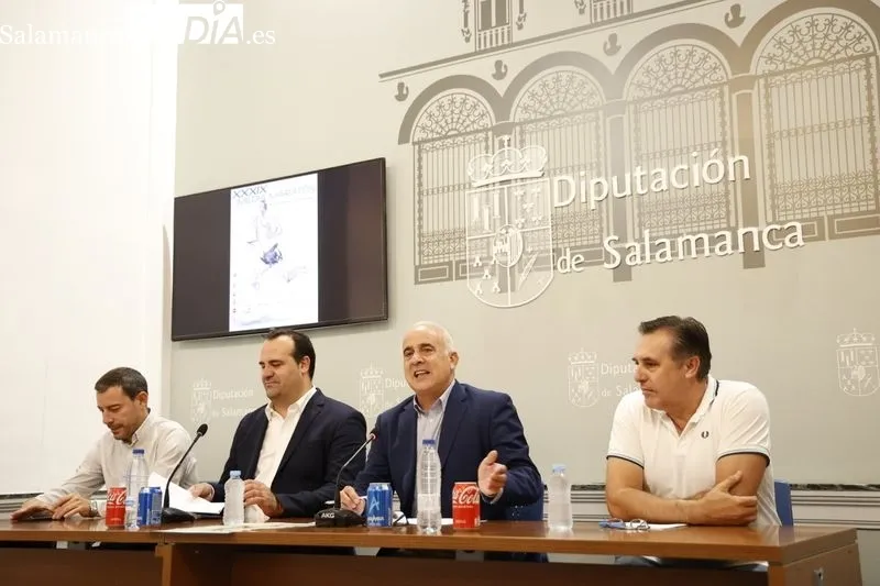 Presentación de esta edición de la Media Maratón Diputación de Salamanca. Foto de David Sañudo