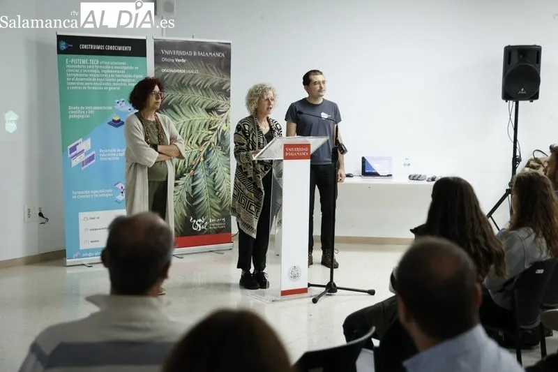 Presentación de “SeedHouse”, un semillero inteligente diseñado para su uso en actividades educativas y de investigación relacionadas con la agricultura, la botánica y la conservación ambiental. Foto de David Sañudo